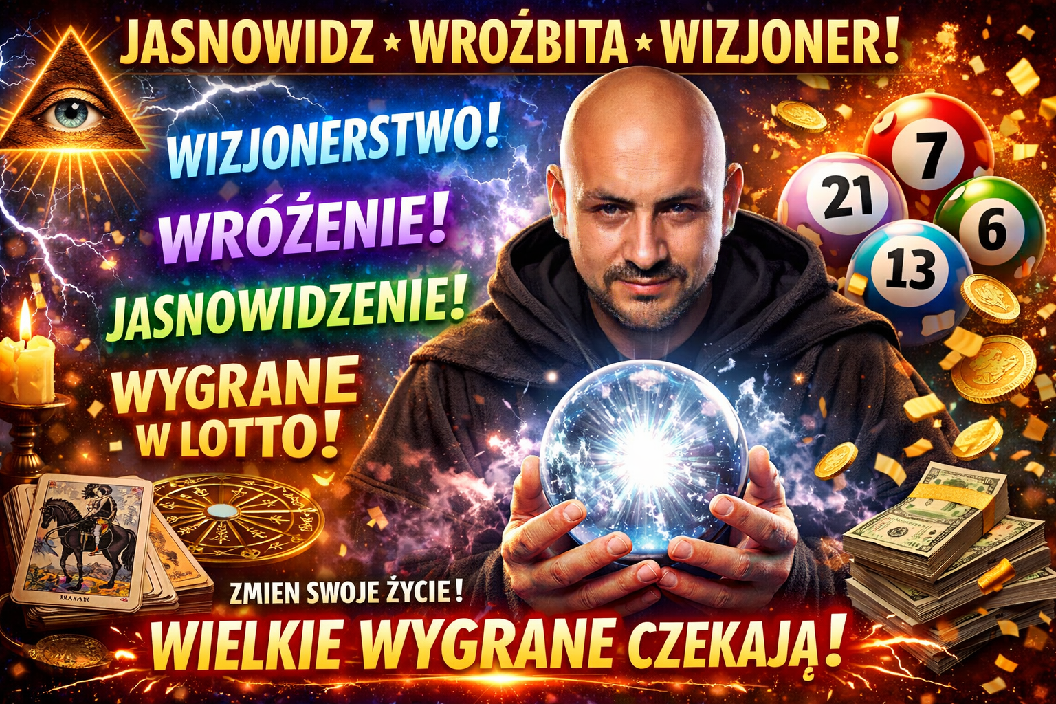 Angel (Robert Mioduszewski) - Profesjonalny Jasnowidz, Szeptucha i Wizjoner z Białegostoku - Magia, Rytuały, Ezoteryka, Uzdrawianie Energetyczne